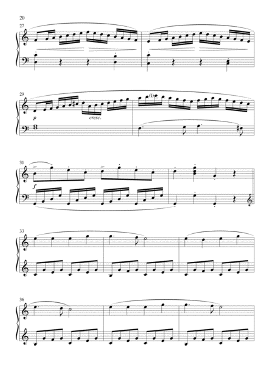 Christmas Carols and Classics Piano Solo scores gallery preview page 13