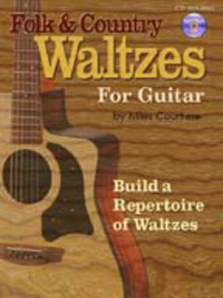 Book cover for Folk and Country Waltzes for Guitar