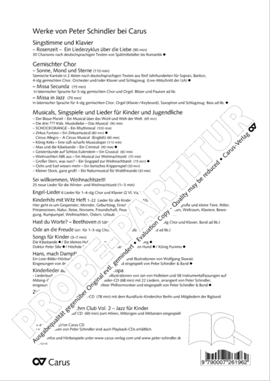 Denk es, o Seele! 4-Part scores gallery preview page 5