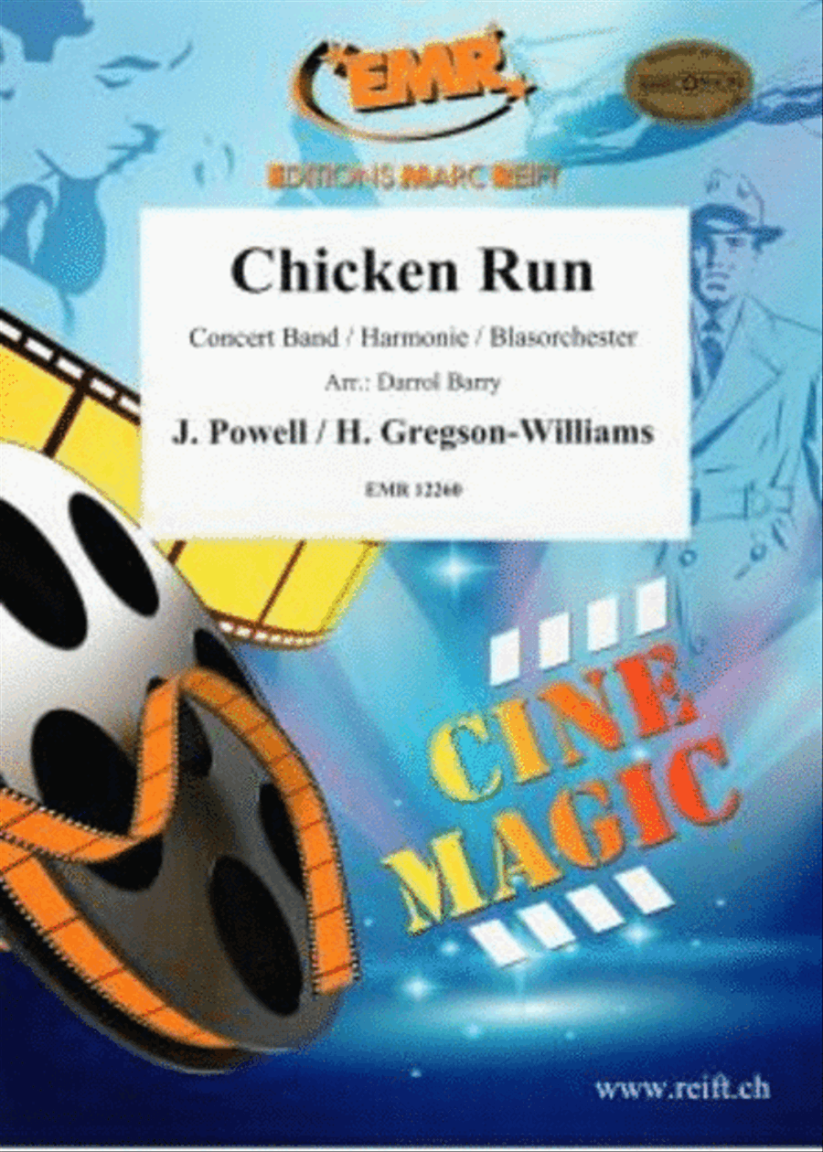 Chicken Run Concert Band scores gallery preview page 1