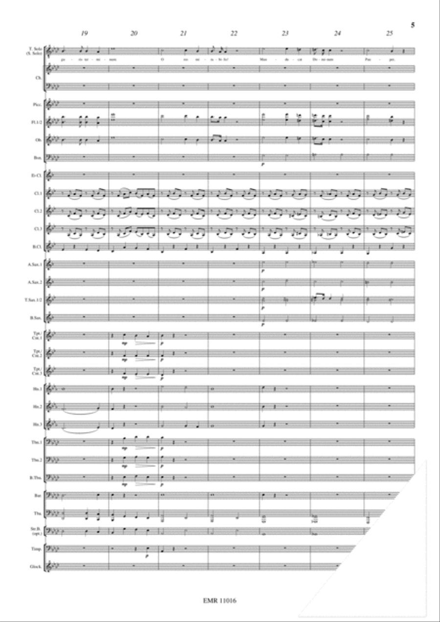 Panis Angelicus 4-Part scores gallery preview page 7