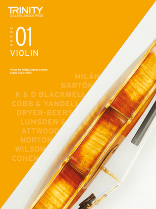 Book cover for Violin Exam Pieces 2020-2023: Grade 1