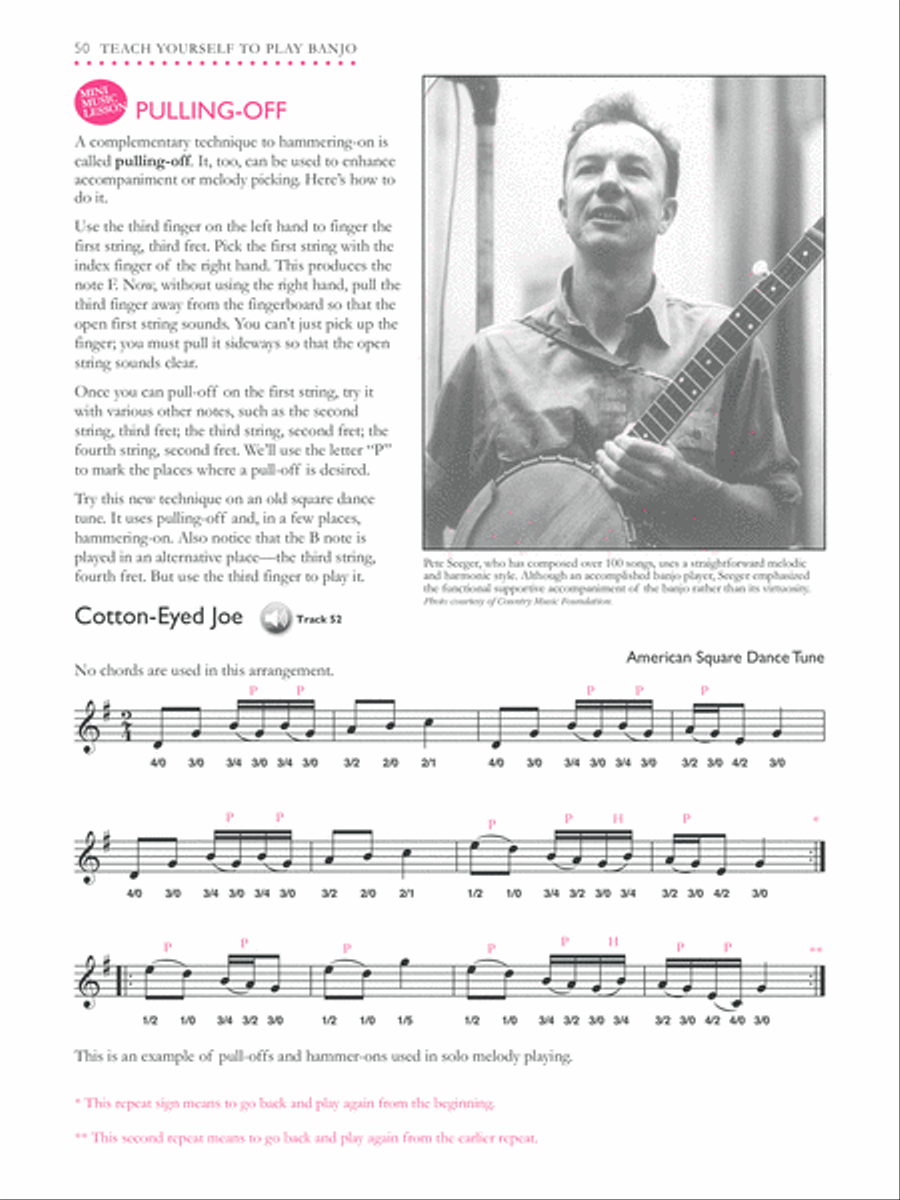 Alfred's Teach Yourself to Play Banjo Banjo scores gallery preview page 7