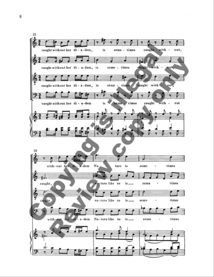 The Sky Is Low Clouds Are Mean 4-Part scores gallery preview page 14