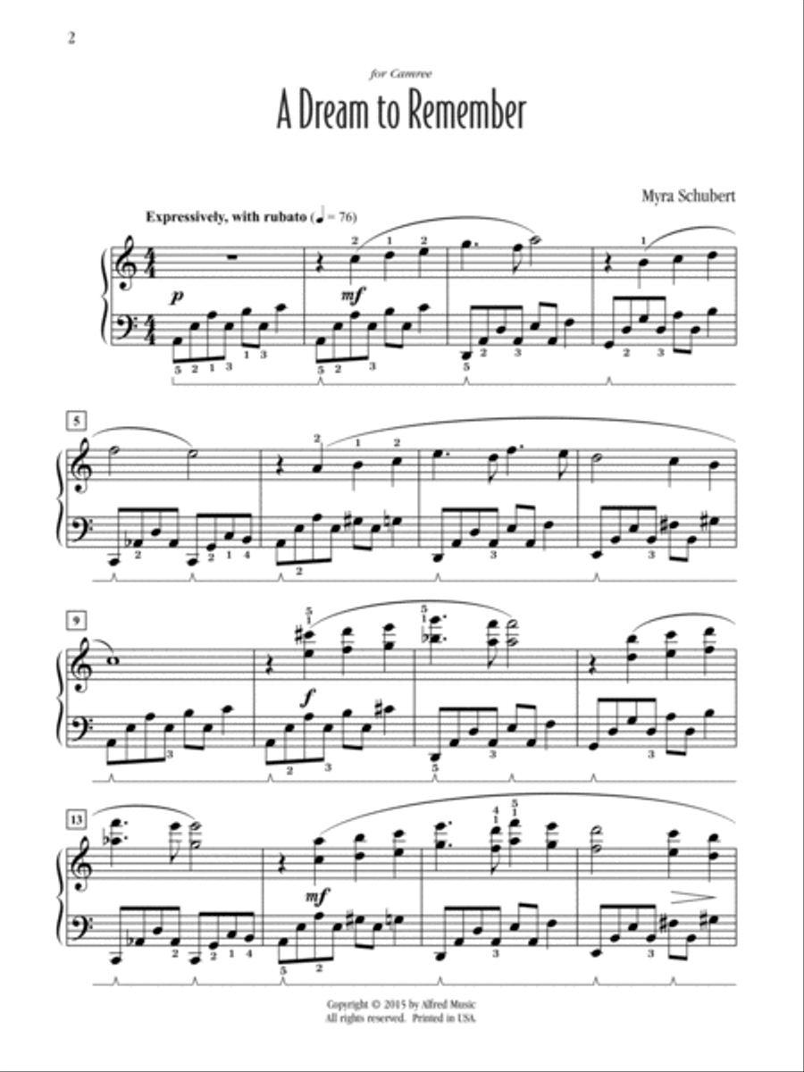 Intermediate Sheet Solos 2015 (Value Pack) Piano Solo scores gallery preview page 6