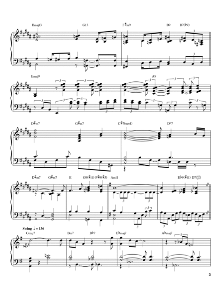 Here's That Rainy Day Here's That Rainy Day Piano scores gallery preview page 3