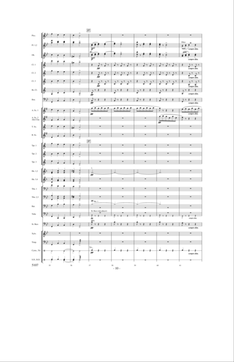 Slavonic Dance No. 1 Slavonic Dance No. 1 Concert Band scores gallery preview page 9