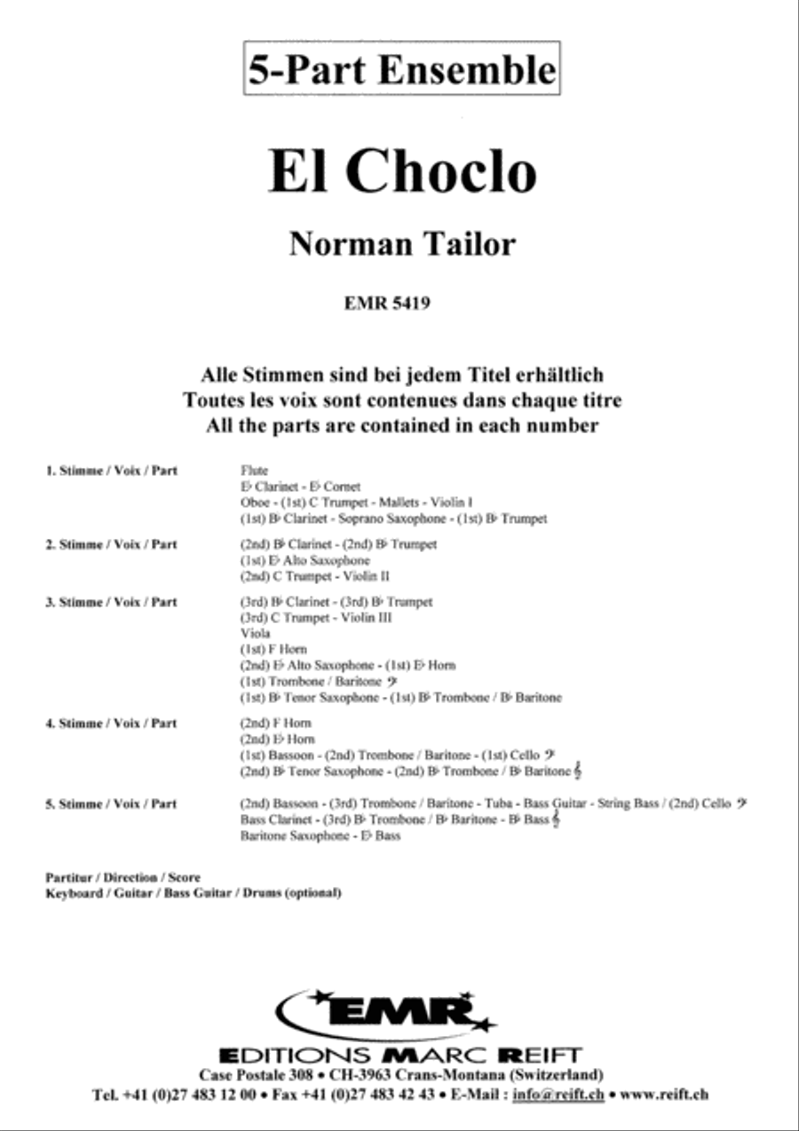 El Choclo El Choclo Concert Band scores gallery preview page 2