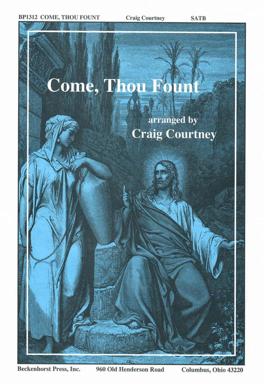 Come, Thou Fount - Courtney 4-Part scores gallery preview page 1