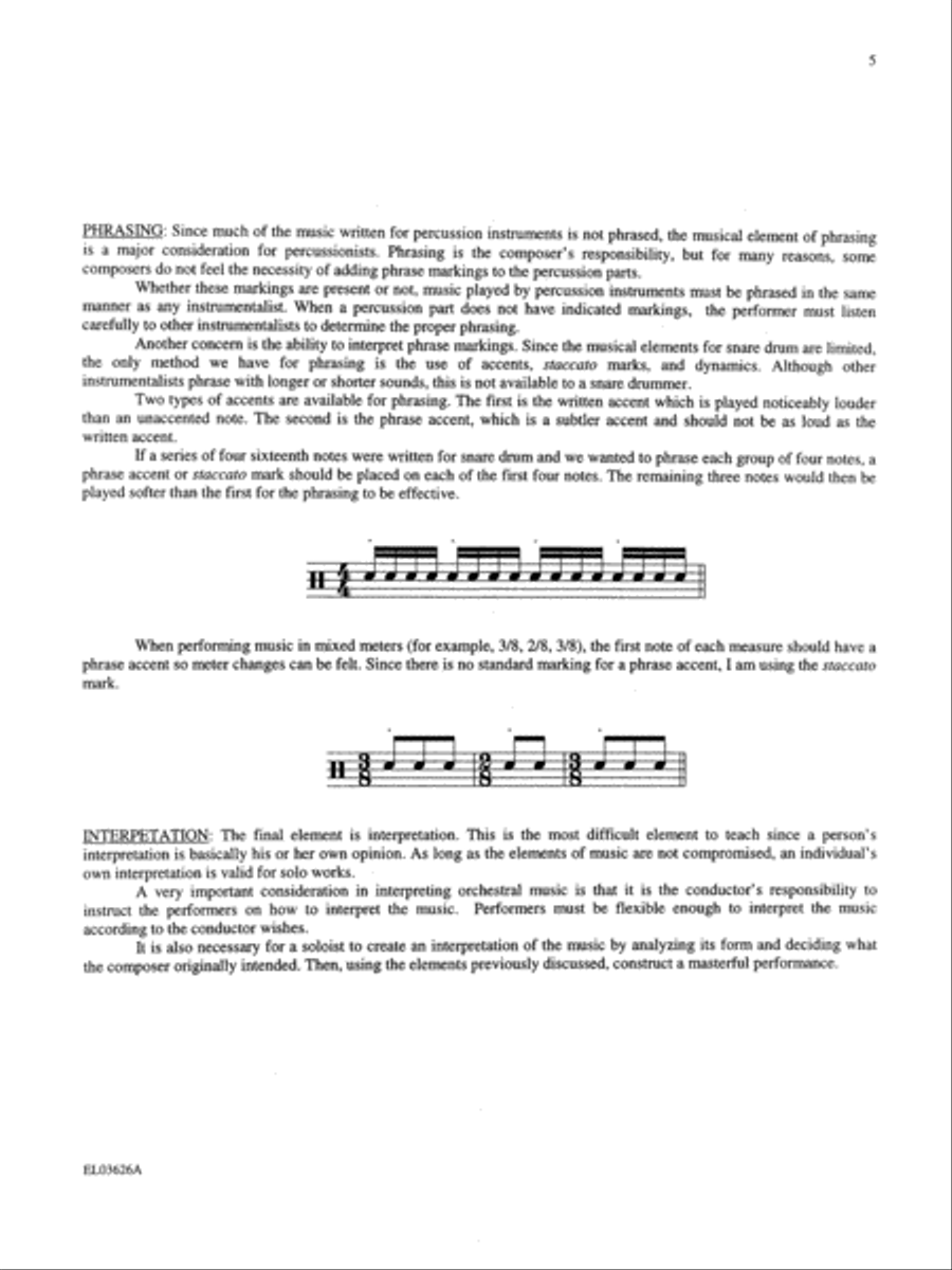 Portraits in Rhythm -- Complete Study Guide