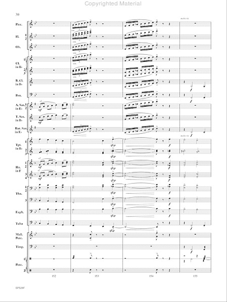 Holiday Portraits Holiday Portraits Concert Band scores gallery preview page 31