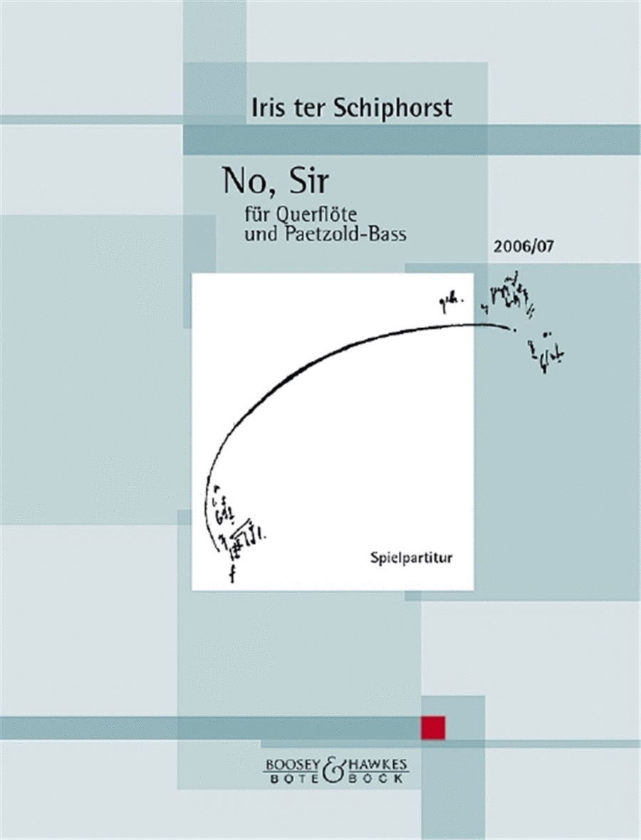 No Sir No Sir Flute scores gallery preview page 1