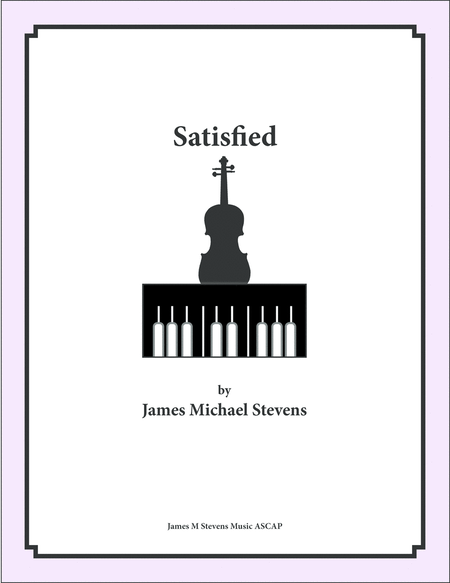 Satisfied - Cello & Piano image number null