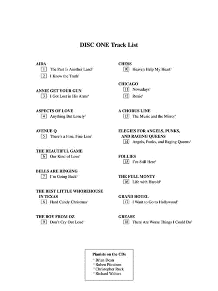 Singer's Musical Theatre Anthology - Volume 4 Mezzo-Soprano Voice scores gallery preview page 2