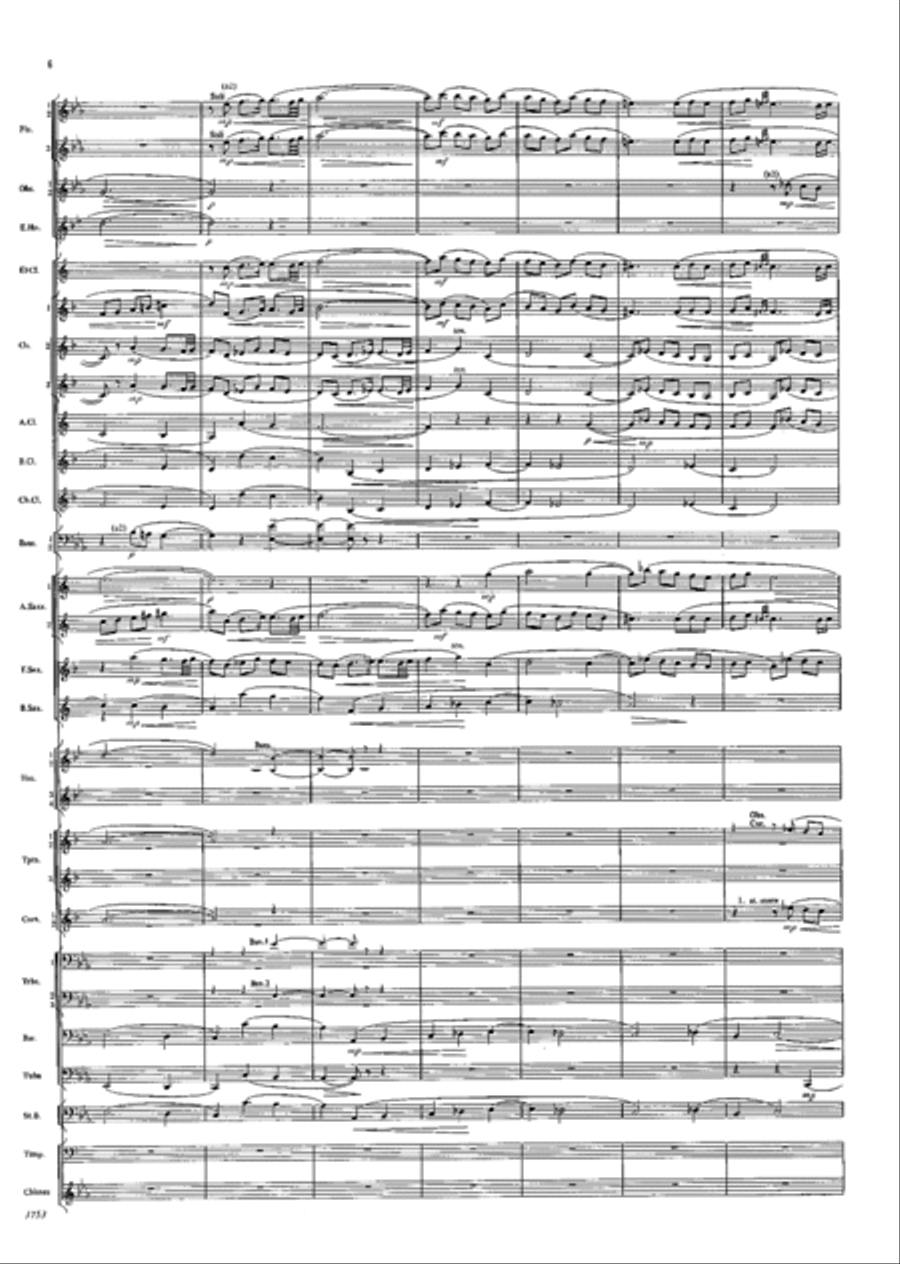 Deck Thyself, My Soul, With Gladness Concert Band scores gallery preview page 6