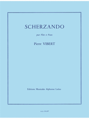 Book cover for Scherzando (flute & Piano)