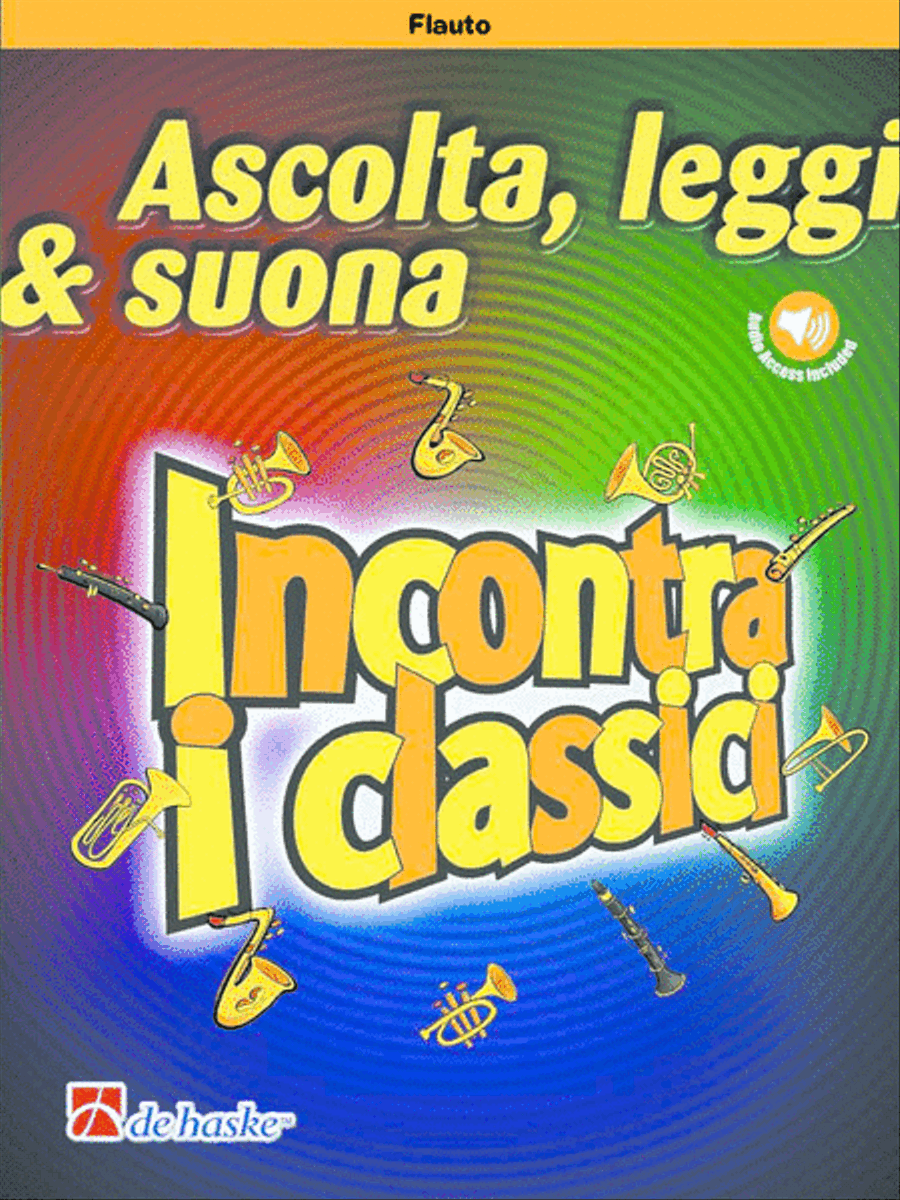 Ascolta, leggi & suona - Incontra i classici Flute Solo scores gallery preview page 1
