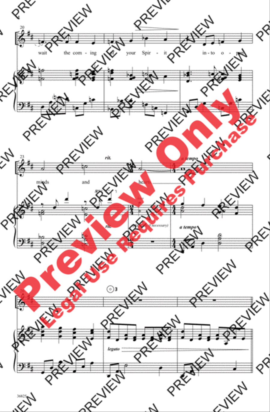 God Is Here God Is Here 4-Part scores gallery preview page 4