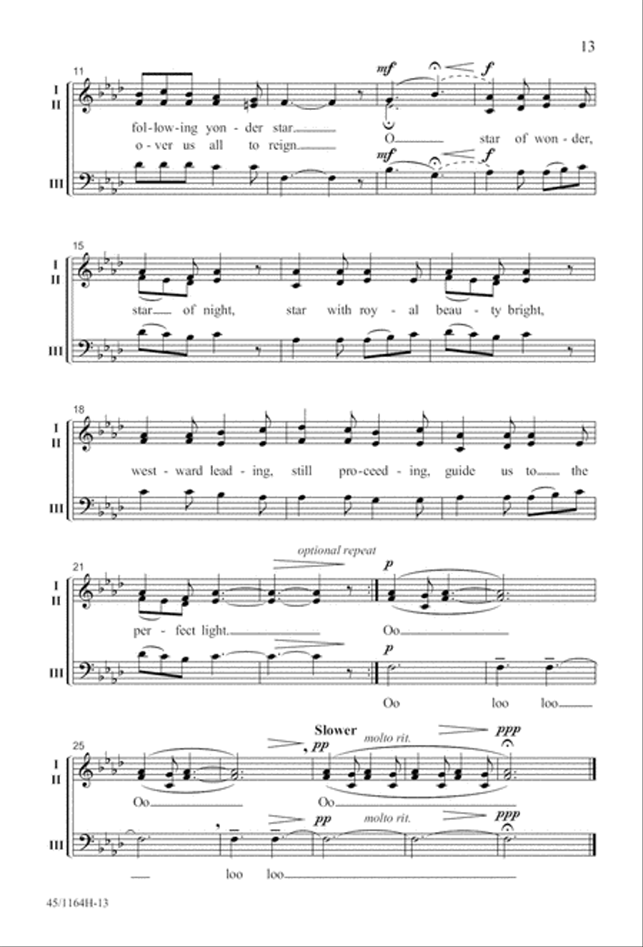 A-Caroling We Go! 3-Part scores gallery preview page 13