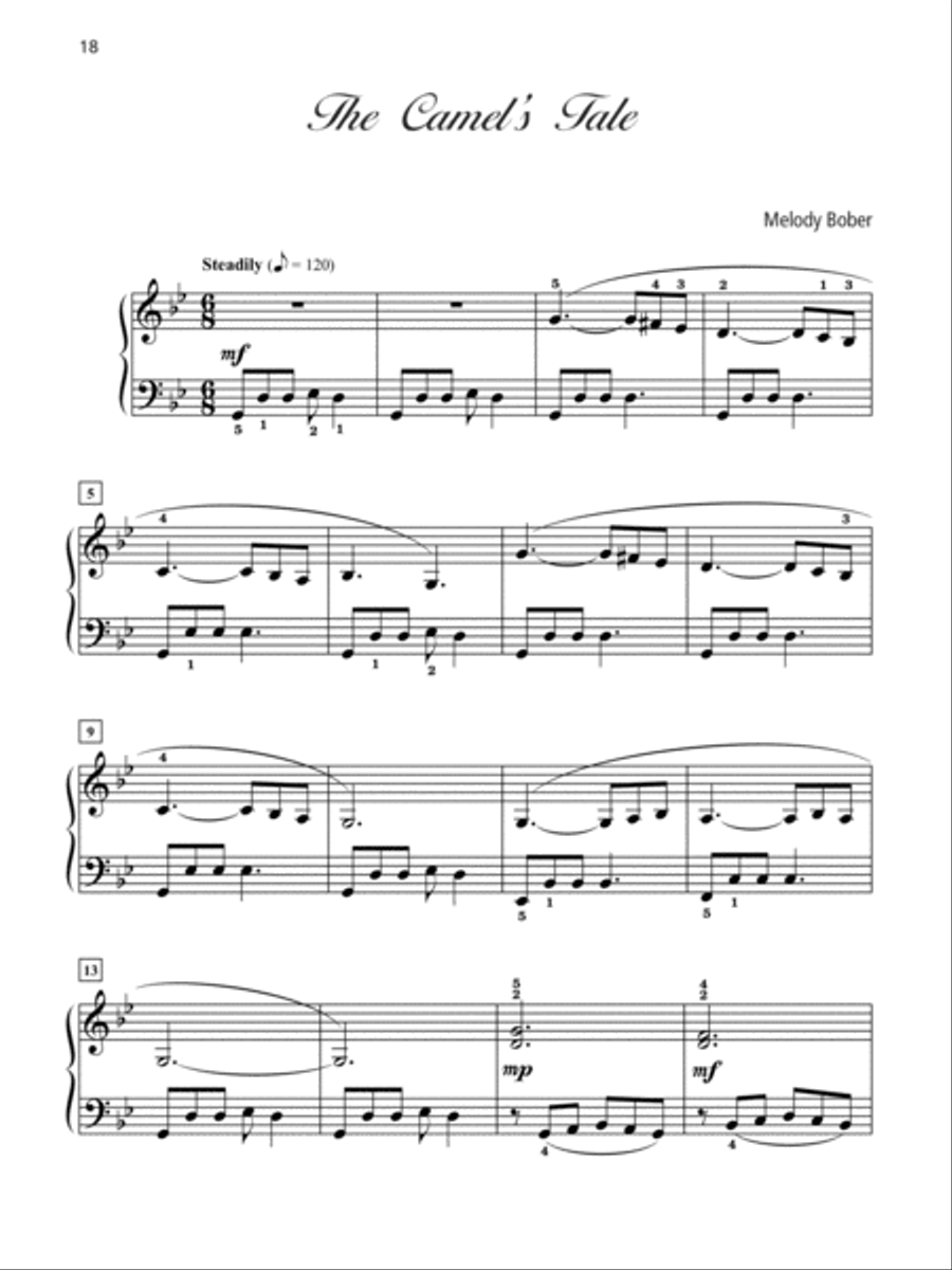 Grand Solos for Piano, Book 3 Easy Piano scores gallery preview page 4
