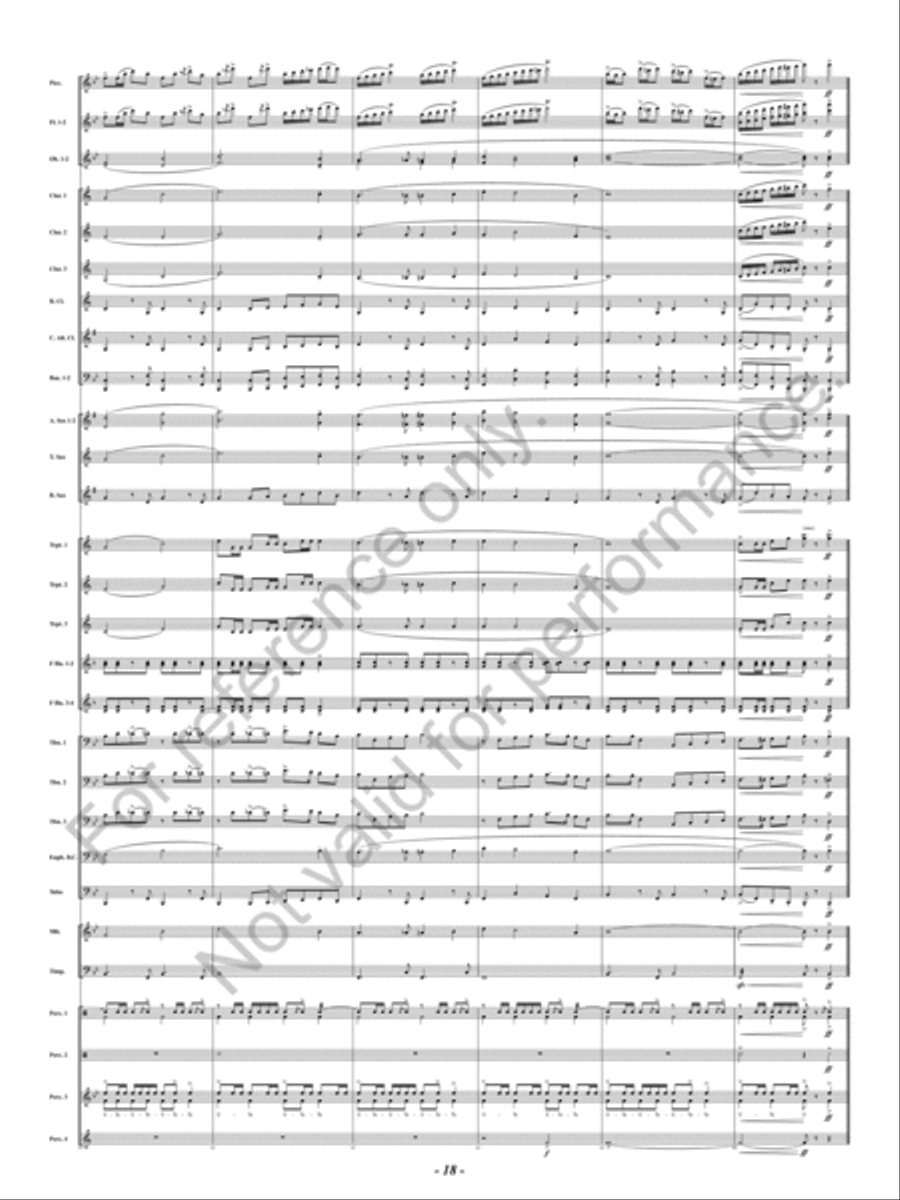 The Royal Hawaiian Concert Band scores gallery preview page 19