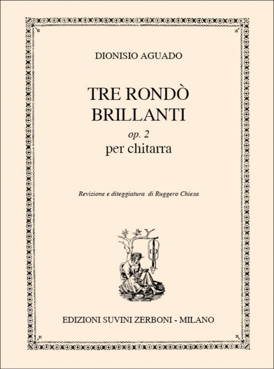 Tre Rondò Brillanti Sc 2 Per Chitarra Classical Guitar scores gallery preview page 1