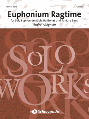 Book cover for Euphonium Ragtime