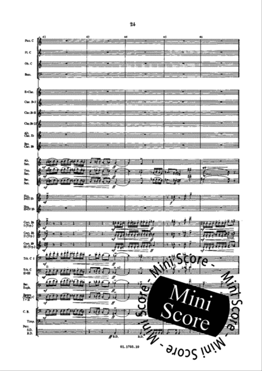 Windmusic Opus 123 Windmusic Opus 123 Concert Band scores gallery preview page 30
