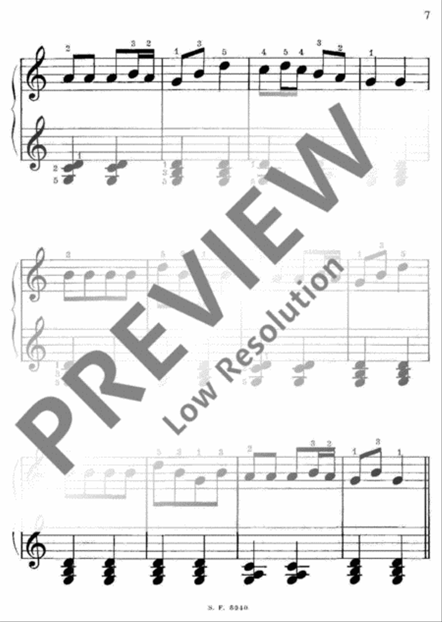 Le Pianiste en Herbe Le Pianiste en Herbe Piano Solo scores gallery preview page 8