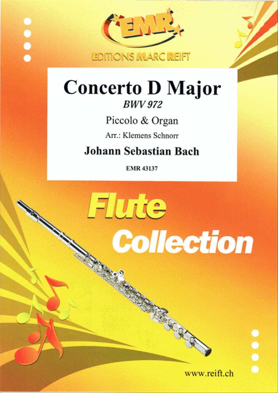 Concerto D Major Piccolo scores gallery preview page 1