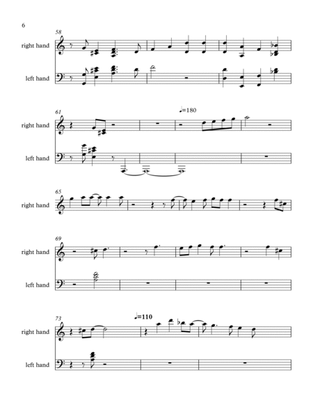 Blue Rose Piano Solo - Digital Sheet Music