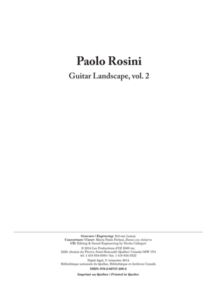 Book cover for Guitar Landscape, vol. 2