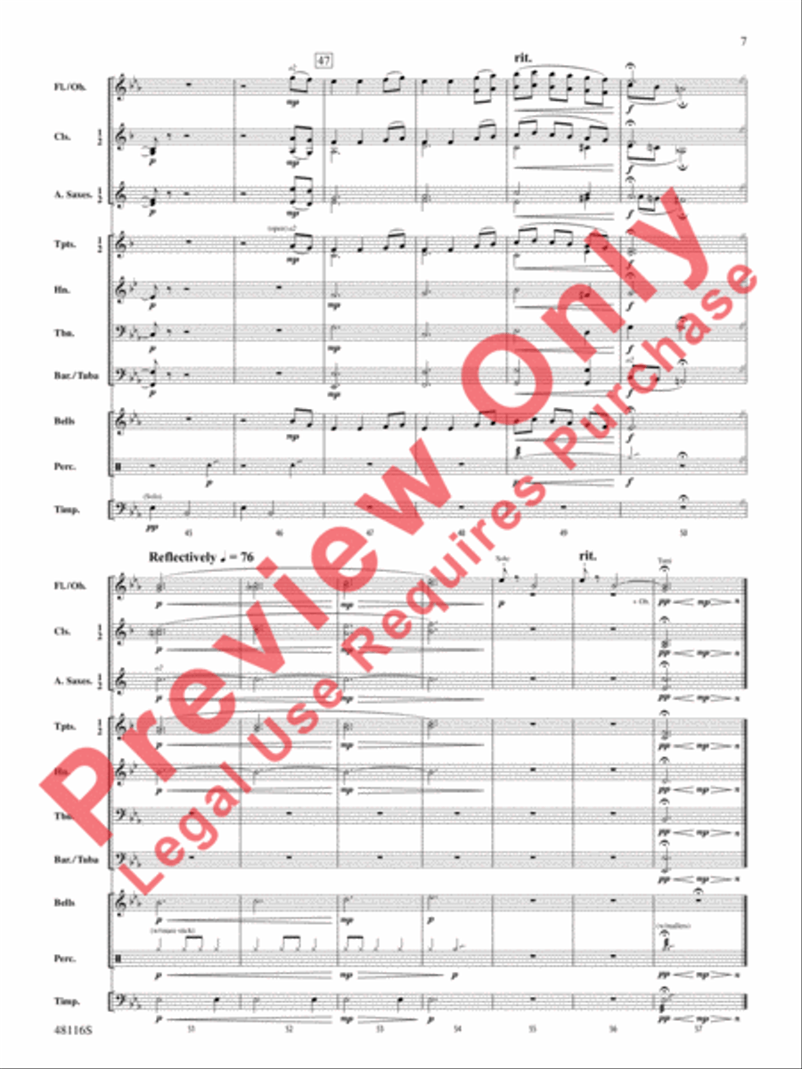 The Cuckoo The Cuckoo Concert Band scores gallery preview page 8