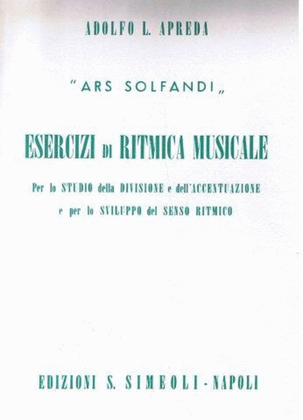 Ars Solfandi, Esercizi Di Ritmica Musicale