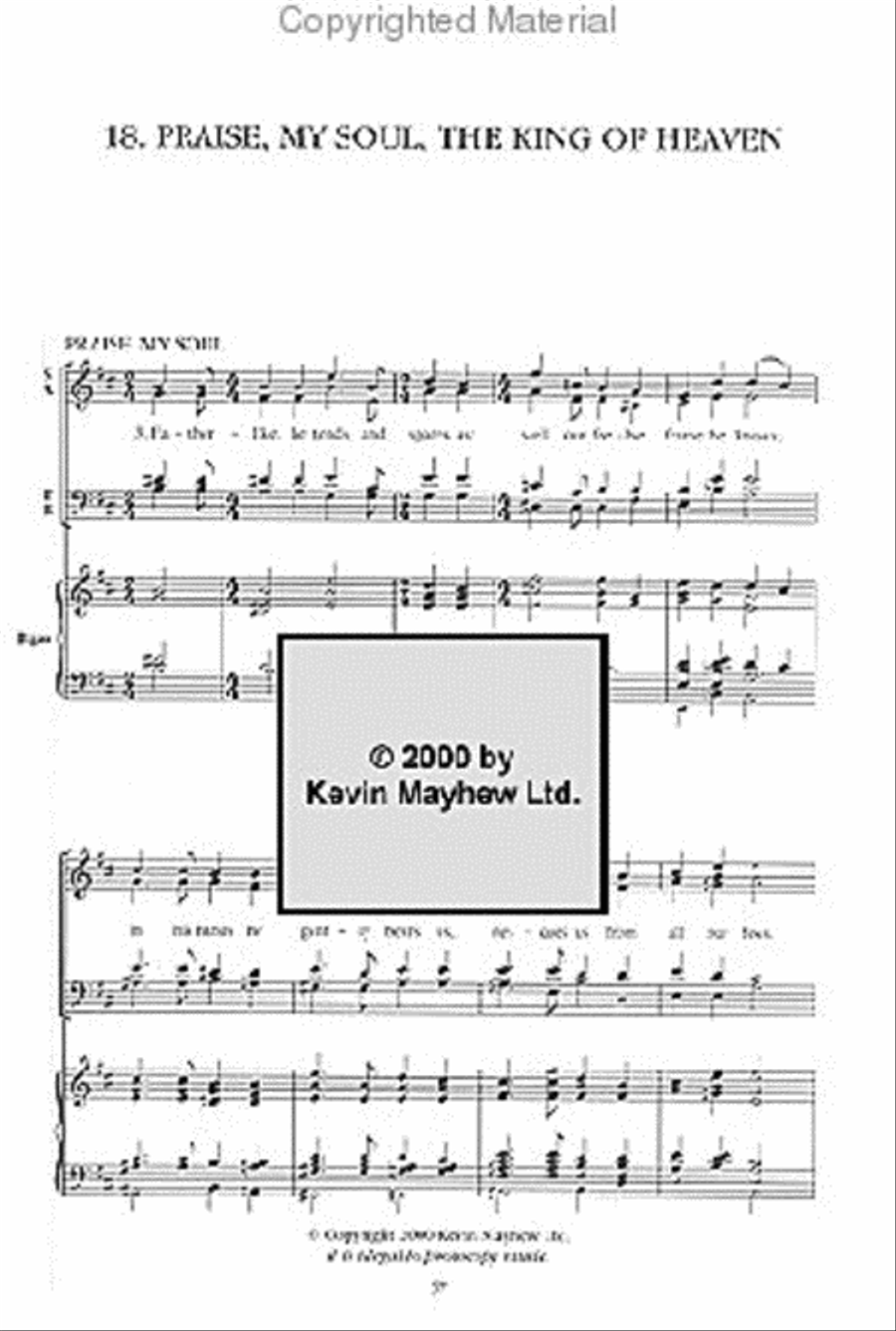 Grand Endings - Mixed Voices 4-Part scores gallery preview page 4