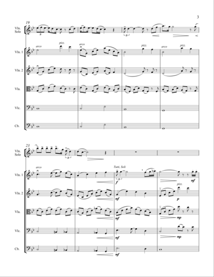Bohemian Rhapsody String Orchestra scores gallery preview page 5