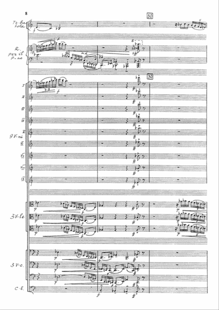 Konzert String Orchestra scores gallery preview page 8