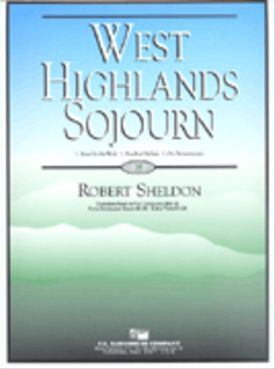 West Highlands Sojourn West Highlands Sojourn Concert Band scores gallery preview page 1