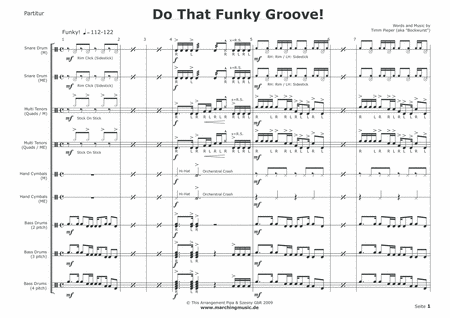 DO THAT FUNKY GROOVE (Street Cadence) image number null