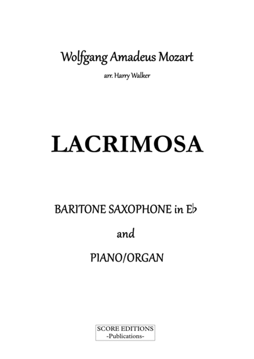 Lacrimosa - Mozart (for Baritone Saxophone and Piano/Organ) image number null