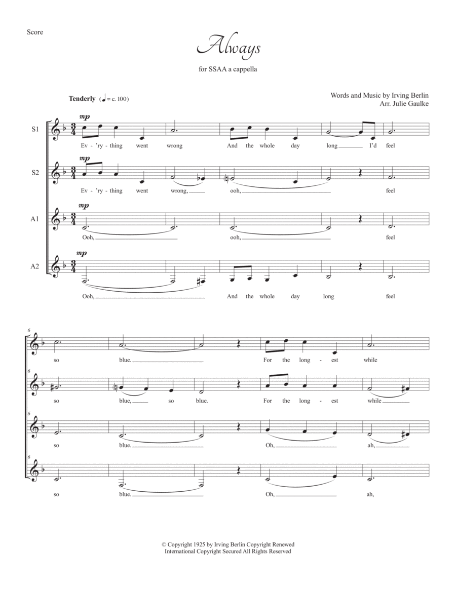 Always SSAA scores gallery preview page 1