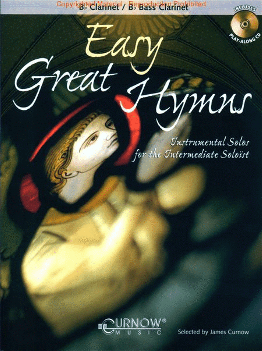 Easy Great Hymns B-Flat Clarinet scores gallery preview page 2