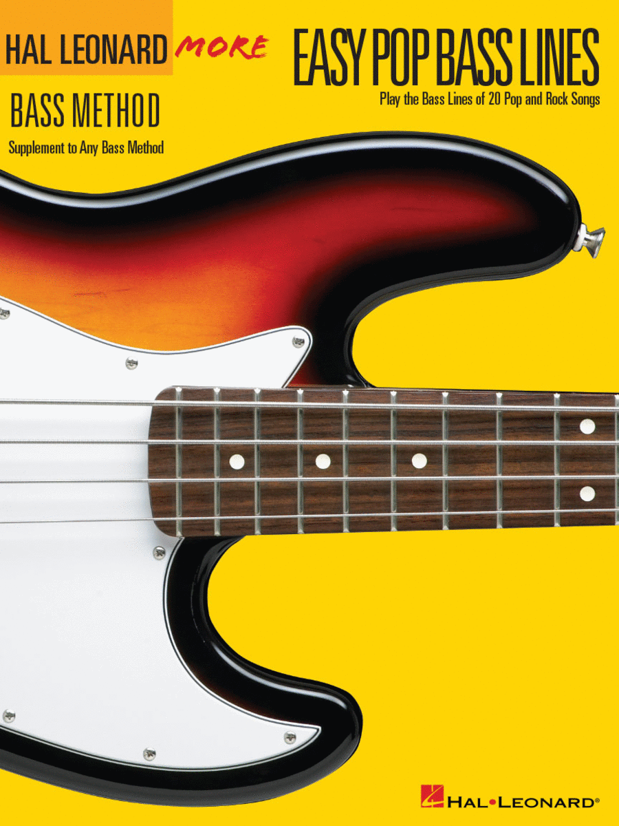 More Easy Pop Bass Lines by Various Acoustic Guitar - Sheet Music