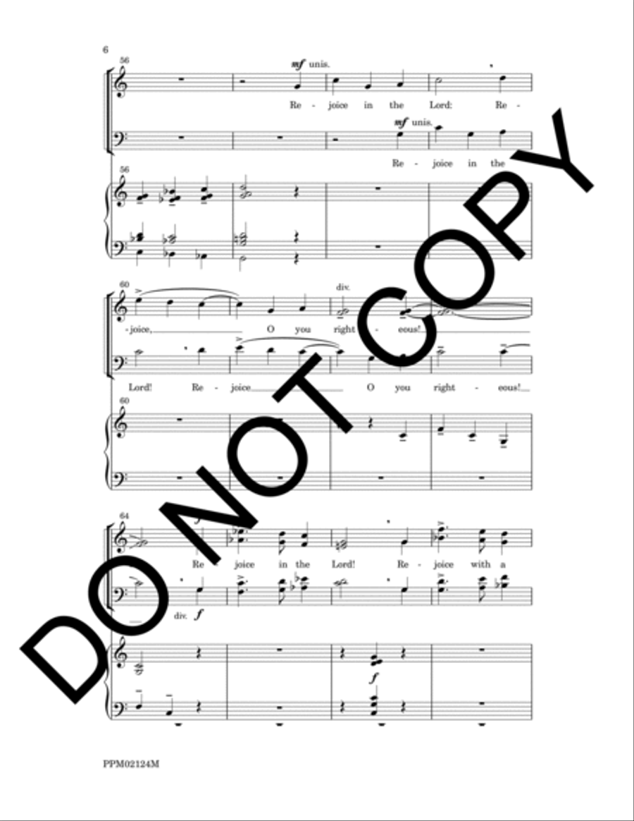 Rejoice in the Lord Rejoice in the Lord 4-Part scores gallery preview page 9