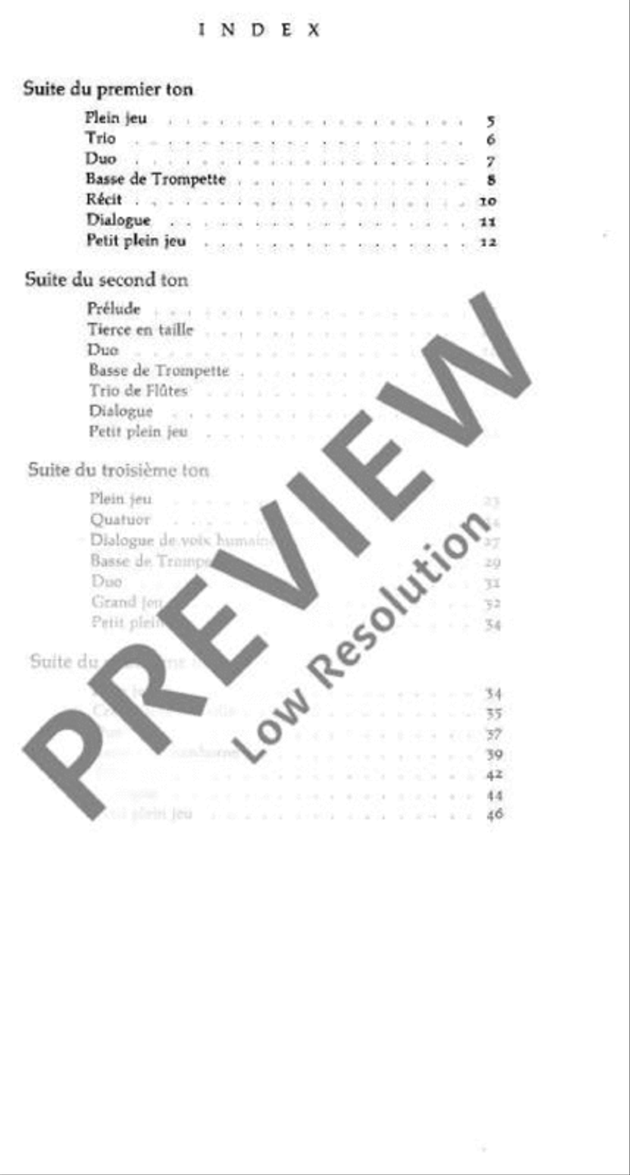 Organ Pieces Organ Pieces Organ scores gallery preview page 5