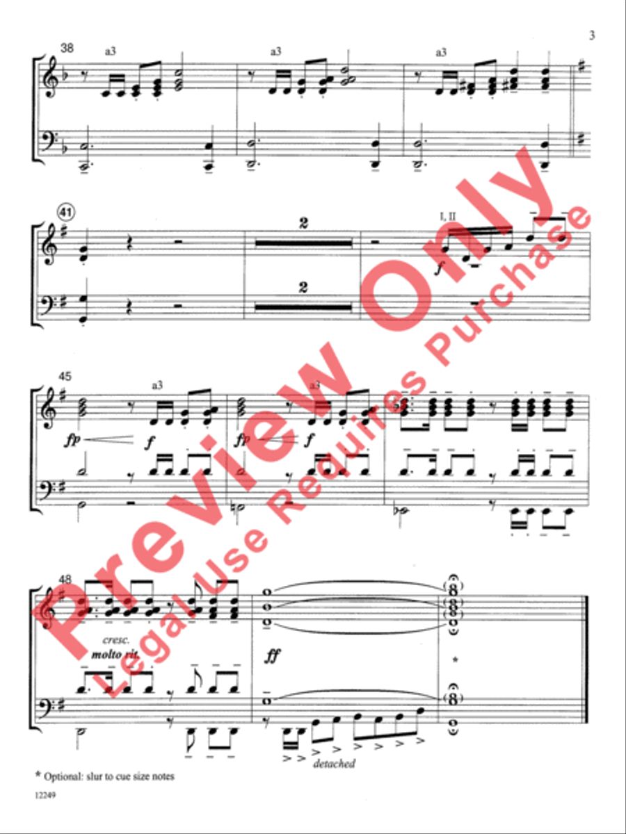 Christ Is Risen, Alleluia! Choir scores gallery preview page 4