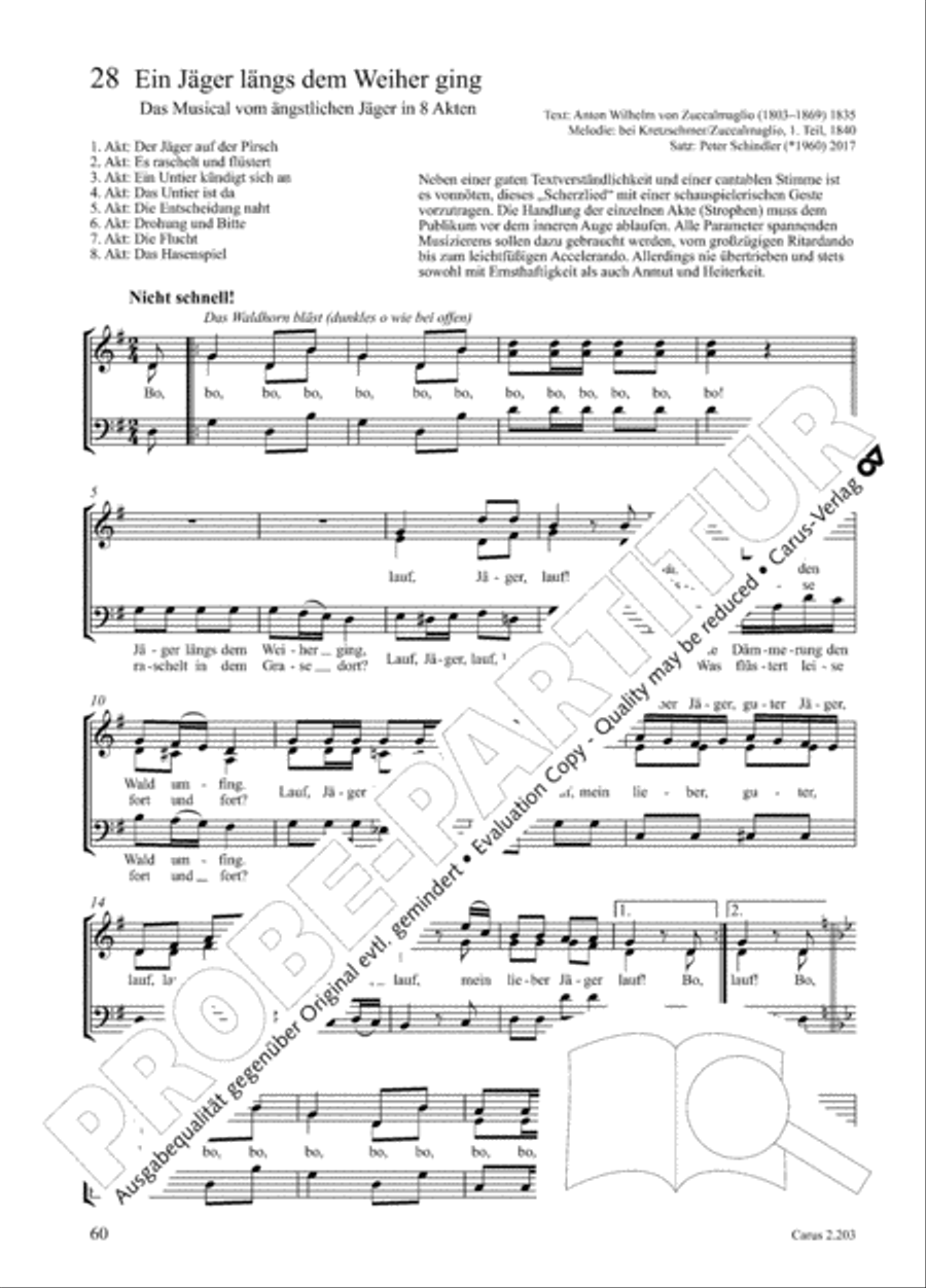 Loreley. Folk songs for choir (Loreley. Volkslieder fur Chor) Choir scores gallery preview page 67