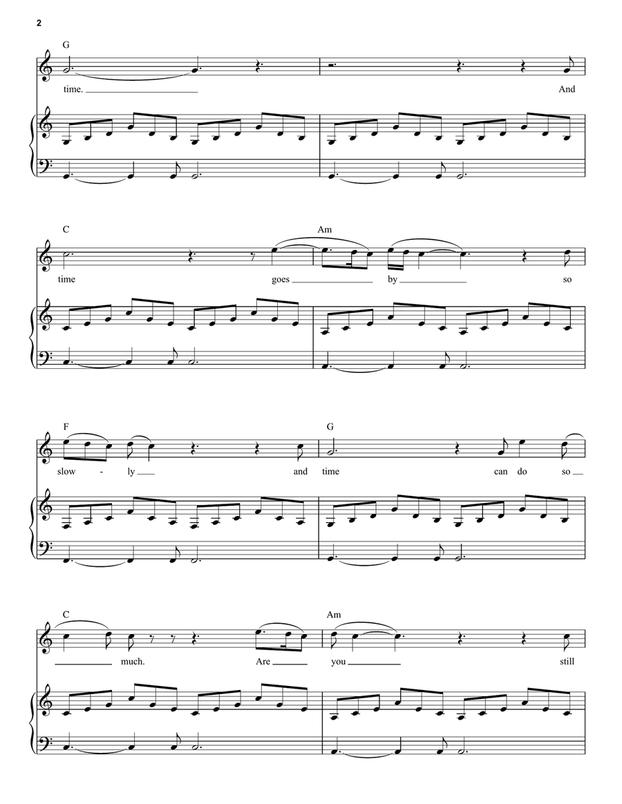 Unchained Melody Voice scores gallery preview page 2