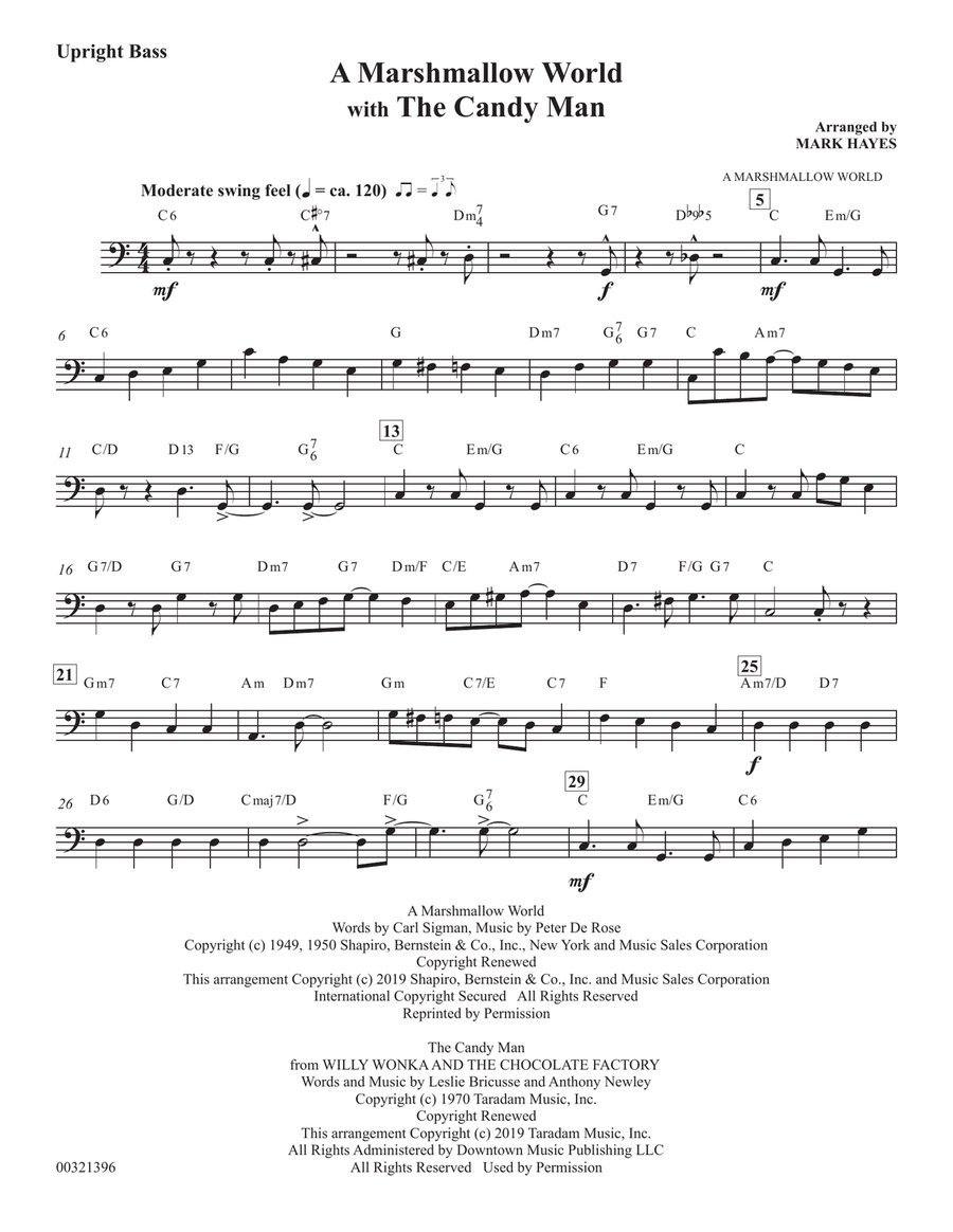 A Marshmallow World (with "The Candy Man") - Upright Bass