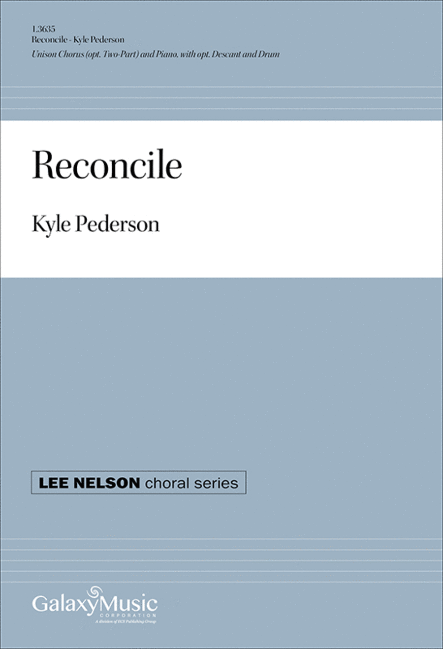 Reconcile Reconcile Unison Choir scores gallery preview page 1